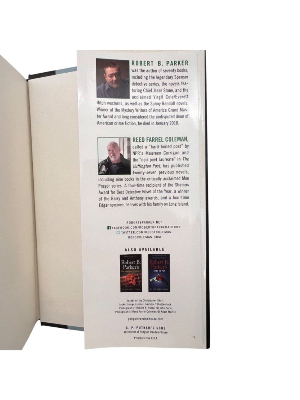 Robert B. Parkers Hardcover Set: Colorblind, The Bitterest Pill, Fools Paradise - Picture 6 of 16
